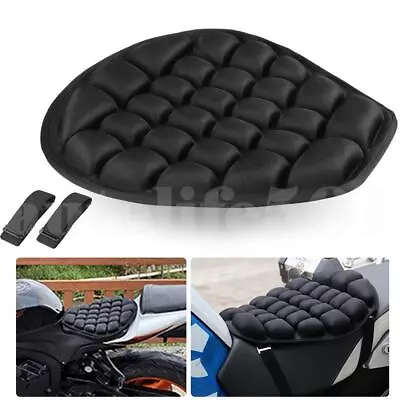 1pc Motorcycle 3D Seat Pad Comfort Cushion Air Pillow Cover Motorbike Universal • $16.98