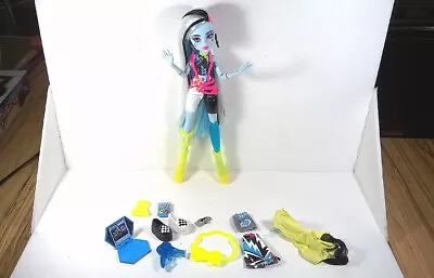 Monster High Doll Frankie Stein G-3 11 Inch Doll Plus Several Accessories • $15