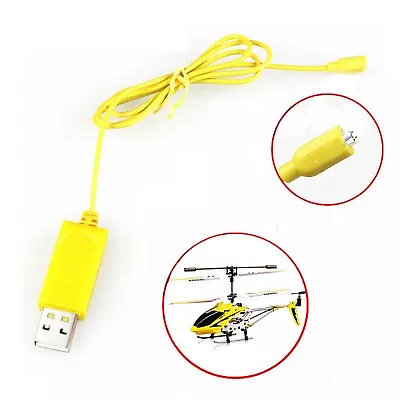 Helicopter USB Charger Cable Parts Mini S107 S105 Charging The Mad Womens Ball • $8.42