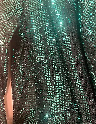 JM Studio Size 14 Dress Teal/green Sequins V Neck NWT Party/club/Vegas • $60