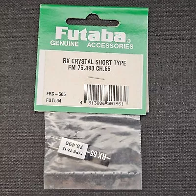 Futaba Radio Crystal Rx Short Type 75.490 Channel 65 FM • $9.95