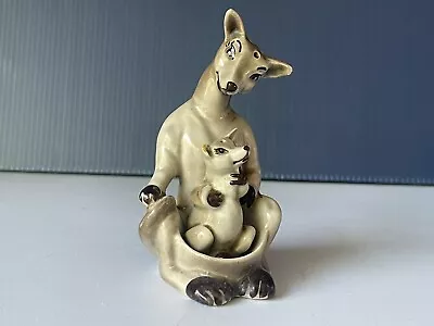 Ceramic Arts Studio Kangaroo & Joey Salt & Pepper Shakers • $17.99