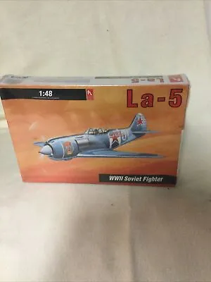 Hobby Craft HC 1589 1:48 Lavochkin La-5 WWII Soviet Fighter Model Kit New SEALED • $15