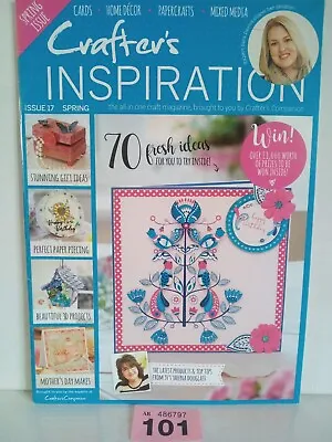 Crafters Inspiration Magazine Issue 17 Spring Crafters Companion & Sara Davies • £3.45