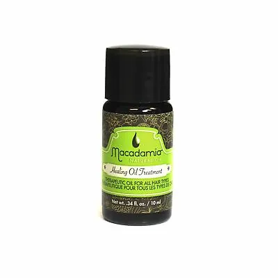 Macadamia Natural Oil Healing Oil Treatment For All Hair Types 0.34 Fl Oz 10ml  • $4.24