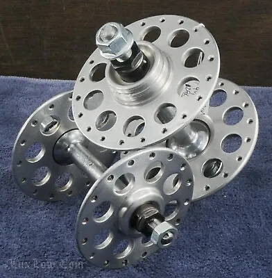 Vintage BH Airlite Track Bike HUBS 32h40h British Continental Fixed Gear Bicycle • $120