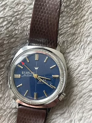 Vintage Starlon Men’s Watch Swiss Movt  Mechanical Watch • £12.99
