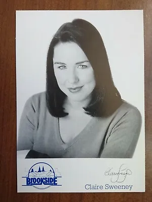 £12.99 • Buy CLAIRE SWEENEY *Lindsey Corkhill* BROOKSIDE PRE-SIGNED AUTOGRAPH CAST PHOTO CARD