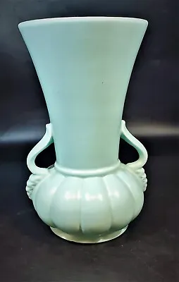 Vintage Haeger USA White Two Handled Urn Style Vase 10  • $35.99
