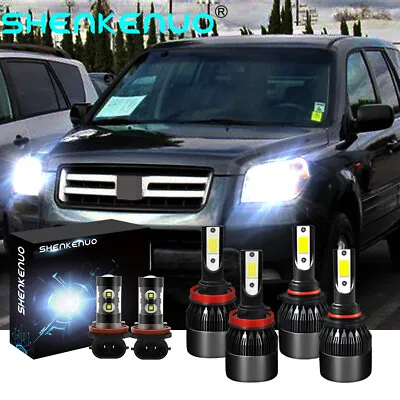 For Volvo VNL VN VNM 630 670 730 780  LED Headlight Fog Light Bulbs 6500K White • $34.22