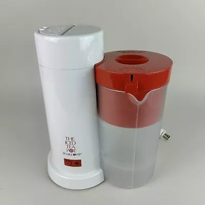 Vintage Mr. Coffee Iced Tea Maker And Pitcher + Lid TM1 Tested Works Red Used • $19.95