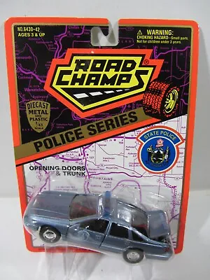 Road Champs - Maine State Police Car   NOC  1:43 Scale  (324HM)  6430-42 • $12.95