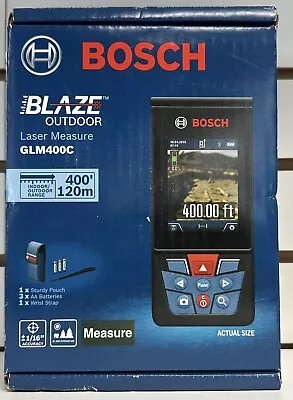 Bosch GLM400CL Outdoor Laser Measure Laser Meter By Authorized Distributor • $189.99