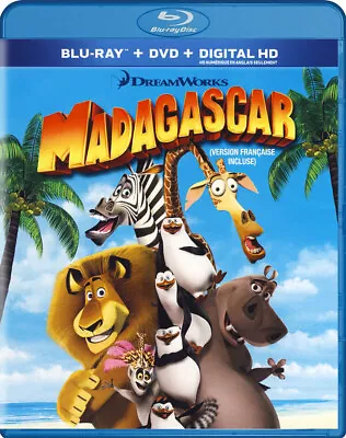 Madagascar (Blu-ray / DVD / Digital HD) (Blu-r New Blu • $13.99