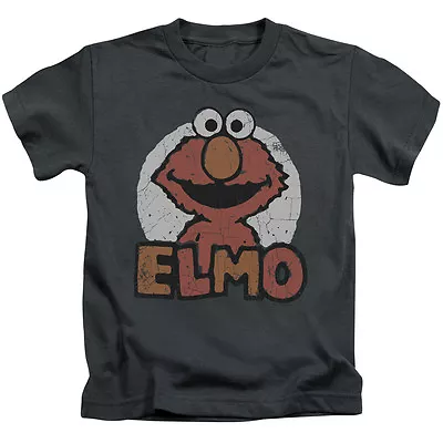SESAME STREET ELMO NAME Licensed Toddler Kids Graphic Tee Shirt 2T 3T 4T 4 5-6 7 • $21.95