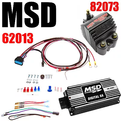 MSD Ignition 62013 DIGITAL 6A IGNITION CONTROL BOX WITH 82073 COIL IN STOCK • $382.95