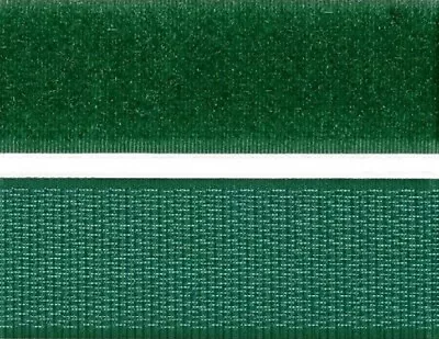 VELCRO® Sew On - Hook & Loop Tape - 1mt X 25mm - Coachman Green - Genuine Brand • $10.95