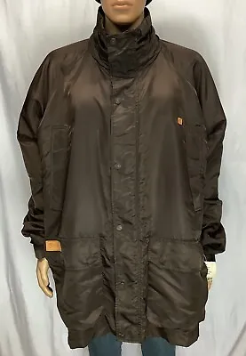 Rare ECKO FUNCTION Chocolate Brown Winter Bomber Jacket Coat Men XXXL 3XL • $68.86