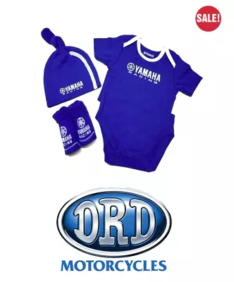 Official Yamaha Racing Paddock Blue Baby Gift Set 2022 WAS 37.00 • £29.60