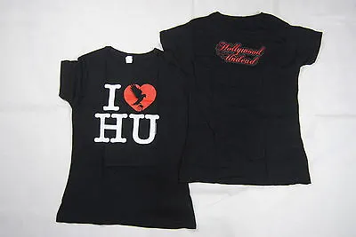 Hollywood Undead I Love Hu Ladies Skinny T Shirt New Official American Tragedy • £9.99