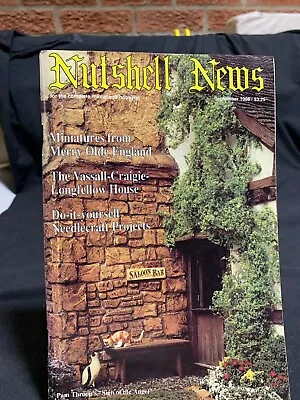 Nutshell News Magazine SEPT   1988   - Dollhouse Miniatures Articles Projects • $2