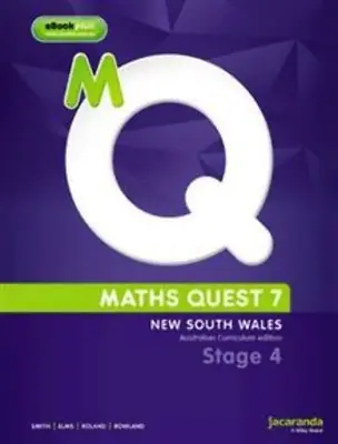 Maths Quest 7 For NSW AC Student Book 1st Edition • $7.50