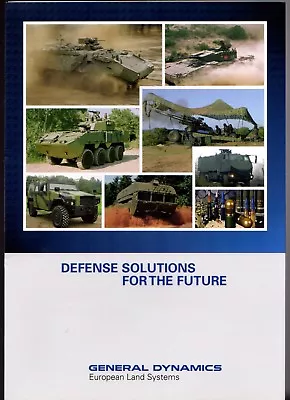 £26 • Buy General Dynamics Military Vehicles & Systems C2010 UK Market Foldout Brochure 