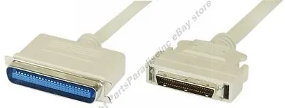 $16.99 • Buy Short3ft HD/HPDB50 SCSI2~Centronics/Cent/CN50pin Male~M External Cable/Cord/Wire