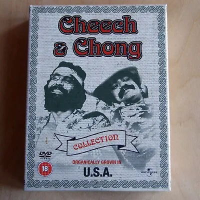 Cheech And Chong Collection Organically Grown In U.S.A. DVD Box Set 2004 R2 UK • £32.88