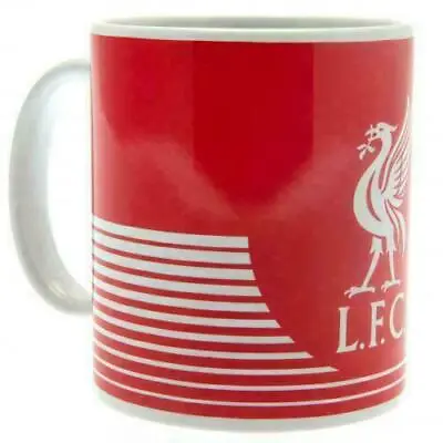 Liverpool FC Mug Ceramic Tea Coffee Mug Cup In Presentation Box - Linear • £9.99