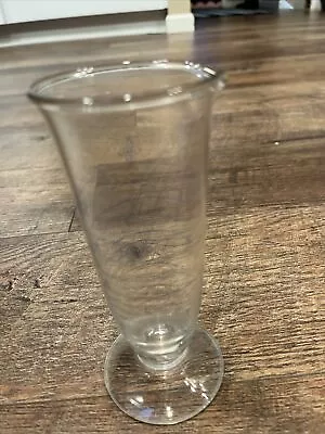 K Exax Large Graduated Glass Beaker With Spout 4 Liquid Oz Vintage USA 6” H • $15