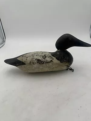 VTG. Mason Glass Eye Canvasback Duck Decoy • $263.99