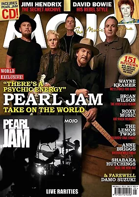 Mojo Magazine Issue 366 (May 2024) Pearl Jam (w/10-track  Live Rarities  CD) • $14.99