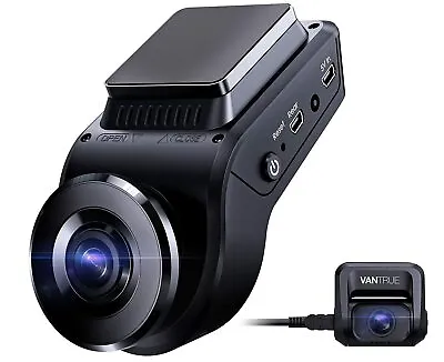 $345.91 • Buy Vantrue S1 4K Dash Cam, Dual 1080P Front And Rear Dash Camera Bulit In GPS