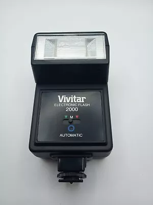 #Q) Vivitar 2000 Automatic Electronic Flash • $19.95