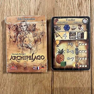 Archipelago Board Game - Solo Expansion - Unused (Cards Sealed) • £35