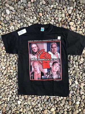 ROCK STONE TRIPLE RIKISHI M T-shirt XL 2000 Wwf Wwe Wcw Ecw Wrestling Vintage  • £89