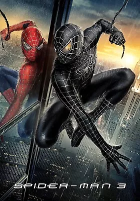 Spiderman 3 Movie Poster / 50x70 Cm / 24x36 In / 27x40 In / #110 • $12.99