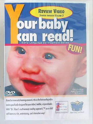 Your Baby Can Read Review Video ( Region 4 DVD ) Brand New & Sealed FREE Post • £6.17