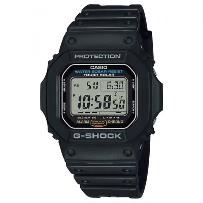 G-Shock Classic Black Tough Solar G-5600 Watch GShock G-5600UE-1 RRP $259 • $169