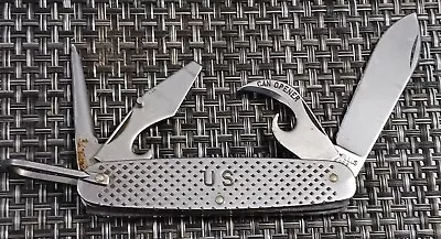Camillus US Military Issue Multi Tool Pocket Knife Vietnam Era Dated 1968 • $59.95