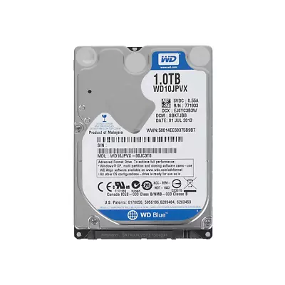 1TB 2.5  SATA Laptop Hard Drive HDD PC - PS4 - PS3 - Xbox CCTV A12 • £12.99