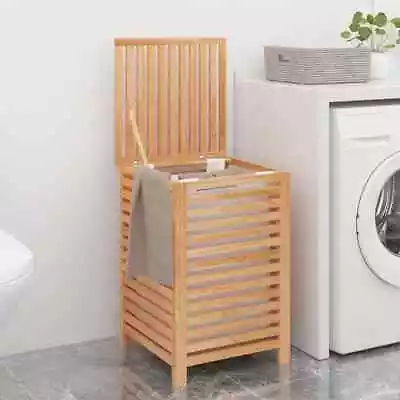 45x45x65 Cm Wooden Laundry Clothes Bathroom Basket Storage Wash Bin Hamper • $155.20