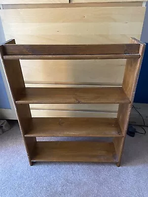 Narrow Wooden Bookcase - Home Made • £0.50