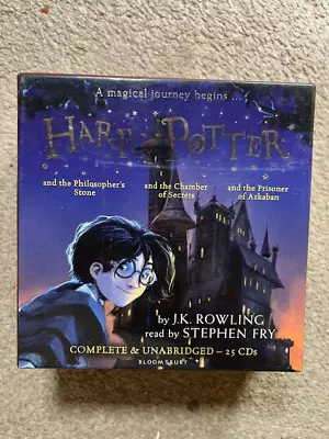 25 CD AUDIO BOOKS - HARRY POTTER - J K Rowling [Unabridged] NEAR MINT DISCS • $14.30