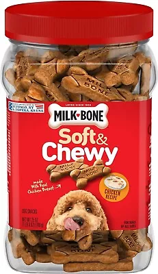 Milk-Bone Soft & Chewy Dog Treats Chicken 25 Ounce • $14.99