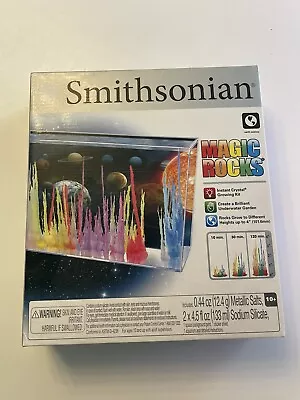 SMITHSONIAN MAGIC ROCKS Instant Crystal Growing Kit STEM Earth Science NEW • $10