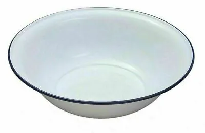 30cm New Falcon Enamel Basin Washing Up Large Bowl White Faench Vintage • £14.99