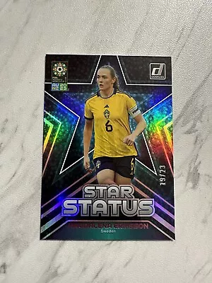 2023 Donruss Women's World Cup MAGDALENA ERIKSSON #21 Star Status Pink #’d /23 • $16.99