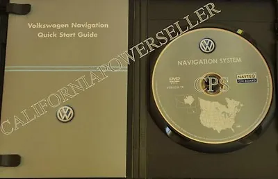 06 2007 2008 VW PASSAT WAGON JETTA GTI Eos VR6 NAVIGATION DISC CD DVD 7B CANADA • $199.99